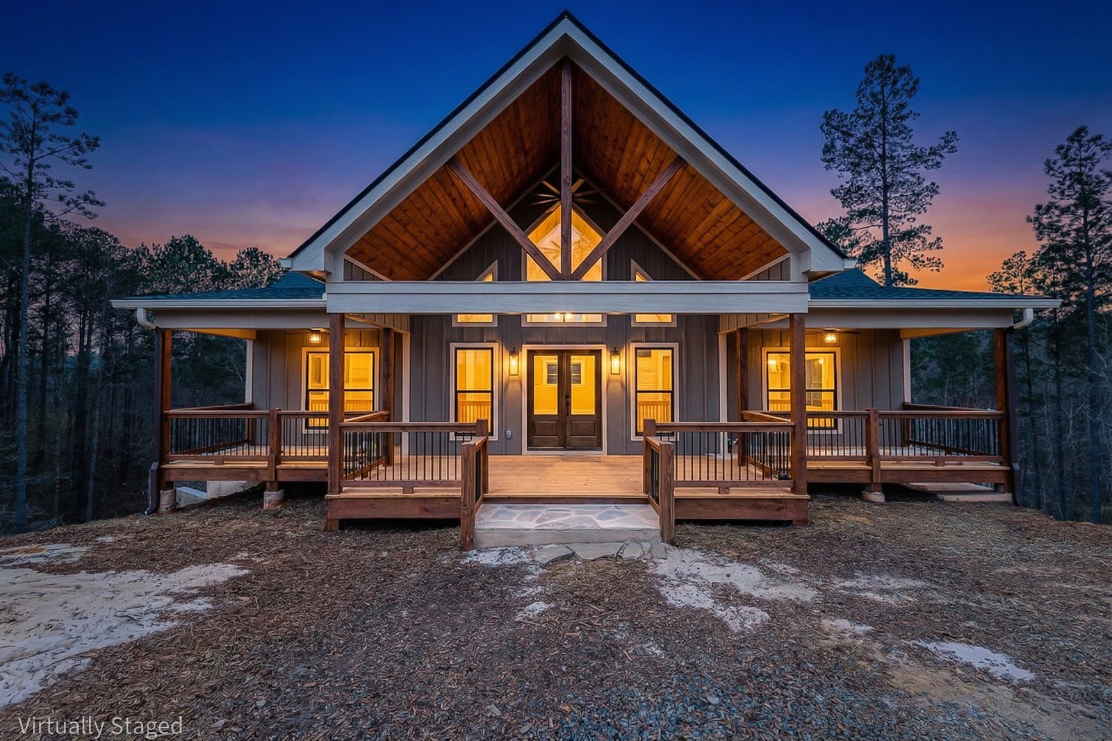 Front View Twilight